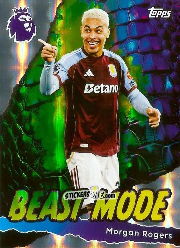 Sticker Morgan Rogers - Premier League 2026 Trading Cards
 n. 422 - Topps