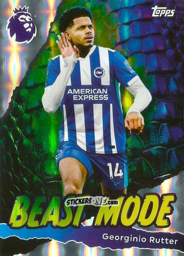 Figurina Georginio Rutter - Premier League 2026 Trading Cards
 n. 425 - Topps
