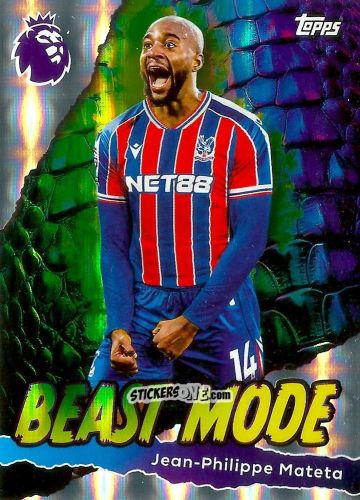 Figurina Jean-Philippe Mateta - Premier League 2026 Trading Cards
 n. 427 - Topps