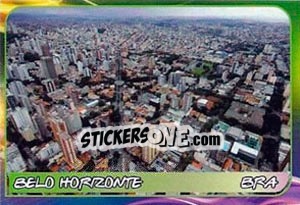 Sticker Belo Horizonte - Svetsko fudbalsko prvenstvo 2014 - G.T.P.R School Shop