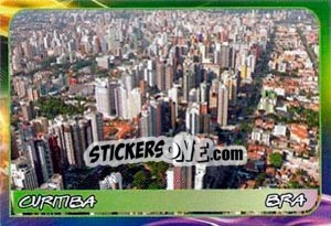 Sticker Curitiba - Svetsko fudbalsko prvenstvo 2014 - G.T.P.R School Shop
