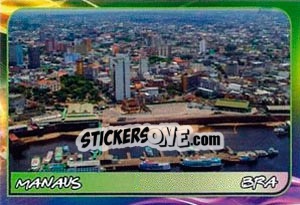 Sticker Manaus - Svetsko fudbalsko prvenstvo 2014 - G.T.P.R School Shop