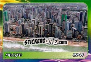 Sticker Recife - Svetsko fudbalsko prvenstvo 2014 - G.T.P.R School Shop