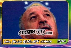 Sticker Luiz Felipe Scolari - Svetsko fudbalsko prvenstvo 2014 - G.T.P.R School Shop