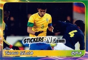 Sticker Thiago Silva - Svetsko fudbalsko prvenstvo 2014 n. 16 - G.T.P.R School Shop