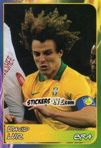 Sticker David Luiz - Svetsko fudbalsko prvenstvo 2014 - G.T.P.R School Shop