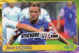 Sticker Ivan Rakitic - Svetsko fudbalsko prvenstvo 2014 n. 35 - G.T.P.R School Shop