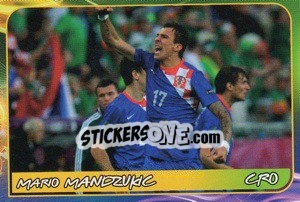 Sticker Mario Mandzukic - Svetsko fudbalsko prvenstvo 2014 n. 38 - G.T.P.R School Shop