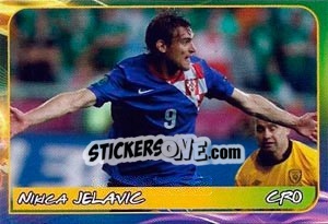 Sticker Nikica Jelavic - Svetsko fudbalsko prvenstvo 2014 - G.T.P.R School Shop