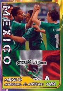 Sticker National Flag&Team - Svetsko fudbalsko prvenstvo 2014 n. 41 - G.T.P.R School Shop