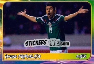 Sticker Oribe Peralta - Svetsko fudbalsko prvenstvo 2014 - G.T.P.R School Shop