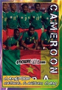 Sticker National Flag&Team