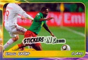 Sticker Eyong Enoh - Svetsko fudbalsko prvenstvo 2014 - G.T.P.R School Shop