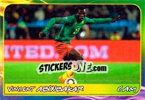 Sticker Vincent Aboubakar - Svetsko fudbalsko prvenstvo 2014 - G.T.P.R School Shop