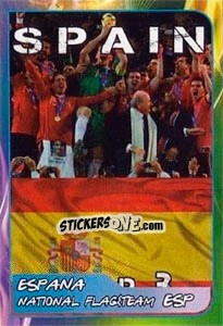 Sticker National Flag&Team - Svetsko fudbalsko prvenstvo 2014 n. 69 - G.T.P.R School Shop