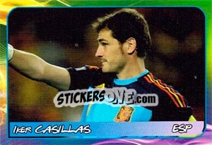 Sticker Iker Casillas - Svetsko fudbalsko prvenstvo 2014 - G.T.P.R School Shop
