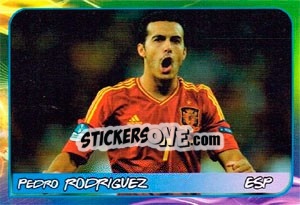 Sticker Pedro Rodriguez - Svetsko fudbalsko prvenstvo 2014 - G.T.P.R School Shop