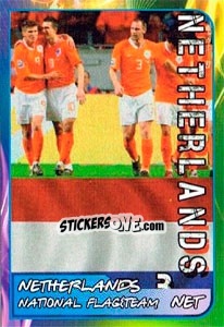 Sticker National Flag&Team