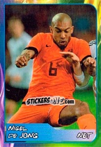Sticker Nigel De Jong - Svetsko fudbalsko prvenstvo 2014 - G.T.P.R School Shop