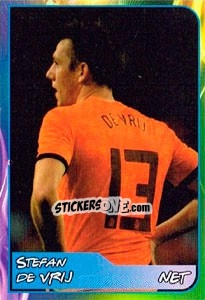 Sticker Stefan De Vrij - Svetsko fudbalsko prvenstvo 2014 - G.T.P.R School Shop