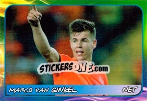 Sticker Marco Van Ginkel - Svetsko fudbalsko prvenstvo 2014 - G.T.P.R School Shop