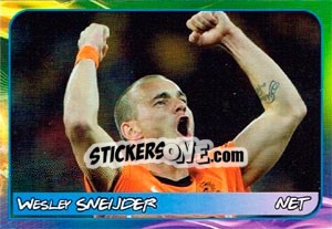 Sticker Wesley Sneijder - Svetsko fudbalsko prvenstvo 2014 - G.T.P.R School Shop