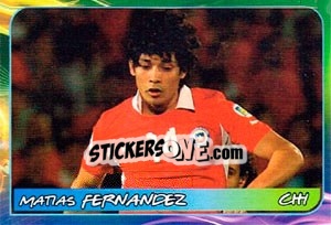 Sticker Matias Fernandez - Svetsko fudbalsko prvenstvo 2014 - G.T.P.R School Shop