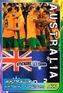 Sticker National Flag&Team - Svetsko fudbalsko prvenstvo 2014 n. 111 - G.T.P.R School Shop