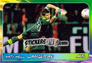 Sticker Mitchell Langerak - Svetsko fudbalsko prvenstvo 2014 - G.T.P.R School Shop