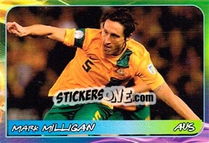 Sticker Mark Milligan - Svetsko fudbalsko prvenstvo 2014 - G.T.P.R School Shop