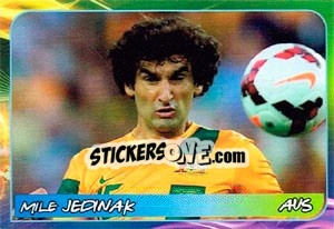 Sticker Mile Jedinak - Svetsko fudbalsko prvenstvo 2014 n. 119 - G.T.P.R School Shop