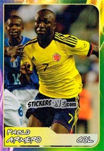 Sticker Pablo Armero - Svetsko fudbalsko prvenstvo 2014 - G.T.P.R School Shop