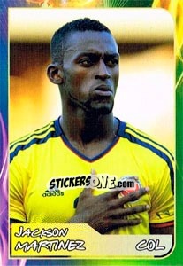 Sticker Jackson Martinez - Svetsko fudbalsko prvenstvo 2014 - G.T.P.R School Shop