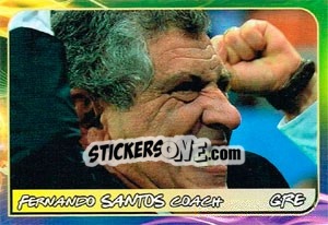 Sticker Fernando Santos - Svetsko fudbalsko prvenstvo 2014 n. 140 - G.T.P.R School Shop