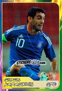 Sticker Giorgos Karagounis - Svetsko fudbalsko prvenstvo 2014 - G.T.P.R School Shop