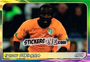 Sticker Seydou Doumbia - Svetsko fudbalsko prvenstvo 2014 - G.T.P.R School Shop
