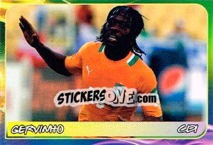 Sticker Gervinho - Svetsko fudbalsko prvenstvo 2014 - G.T.P.R School Shop