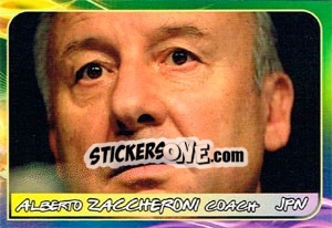 Sticker Alberto Zaccheroni - Svetsko fudbalsko prvenstvo 2014 - G.T.P.R School Shop