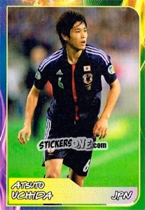 Sticker Atsuto Uchida - Svetsko fudbalsko prvenstvo 2014 - G.T.P.R School Shop
