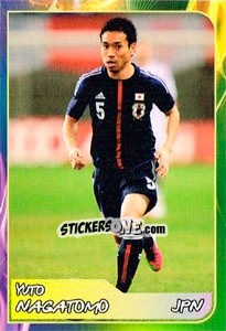 Sticker Yuto Nagatomo - Svetsko fudbalsko prvenstvo 2014 - G.T.P.R School Shop