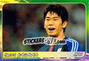 Sticker Shinji Kagawa - Svetsko fudbalsko prvenstvo 2014 - G.T.P.R School Shop