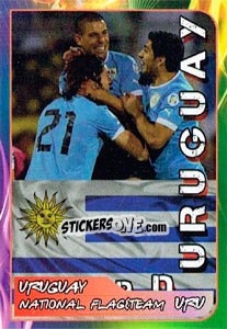 Sticker National Flag&Team - Svetsko fudbalsko prvenstvo 2014 n. 181 - G.T.P.R School Shop