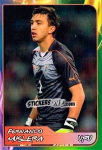 Sticker Fernando Muslera - Svetsko fudbalsko prvenstvo 2014 n. 183 - G.T.P.R School Shop