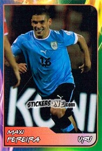 Sticker Maxi Pereira - Svetsko fudbalsko prvenstvo 2014 - G.T.P.R School Shop