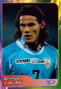 Sticker Edinson Cavani - Svetsko fudbalsko prvenstvo 2014 - G.T.P.R School Shop