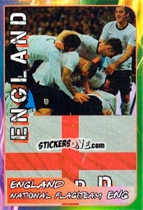 Sticker National Flag&Team - Svetsko fudbalsko prvenstvo 2014 n. 195 - G.T.P.R School Shop