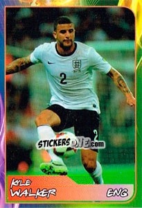 Sticker Kyle Walker - Svetsko fudbalsko prvenstvo 2014 n. 199 - G.T.P.R School Shop