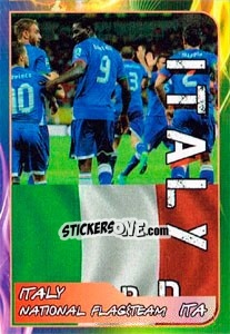 Sticker National Flag&Team