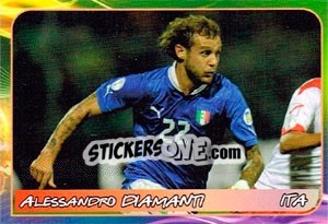 Sticker Alessandro Diamanti - Svetsko fudbalsko prvenstvo 2014 - G.T.P.R School Shop