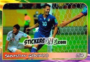 Sticker Sebastian Giovinco - Svetsko fudbalsko prvenstvo 2014 - G.T.P.R School Shop